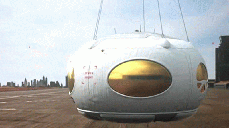 Así es la primera cápsula de turismo espacial fabricada en España