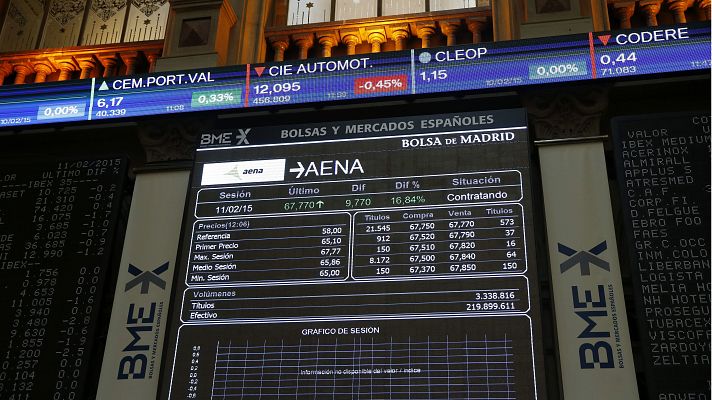  - La CNMV suspende la cotización de Aena y Abertis