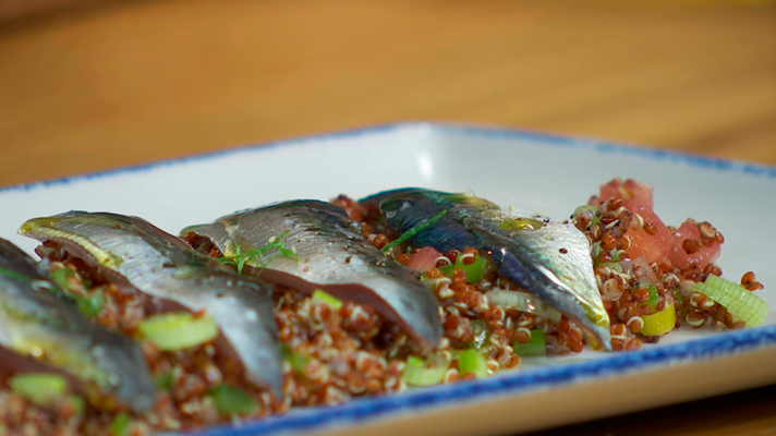 RTVE Cocina - Sardinas con tabulé de quinoa
