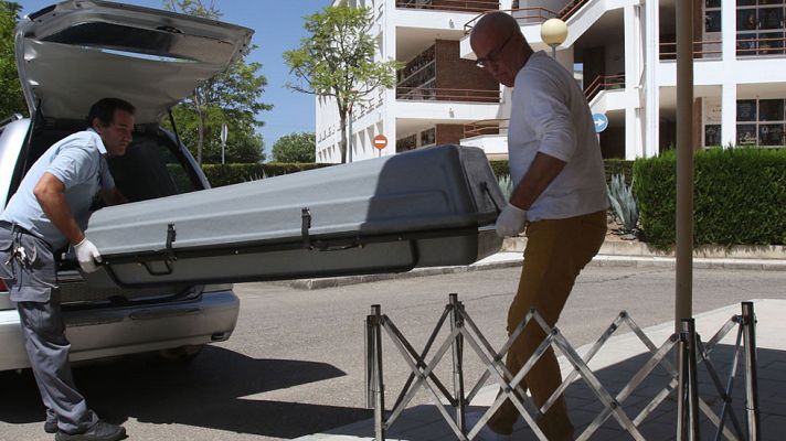 Telediario 1 - La autopsia determinará si Miguel Blesa ha fallecido por accidente o suicidio