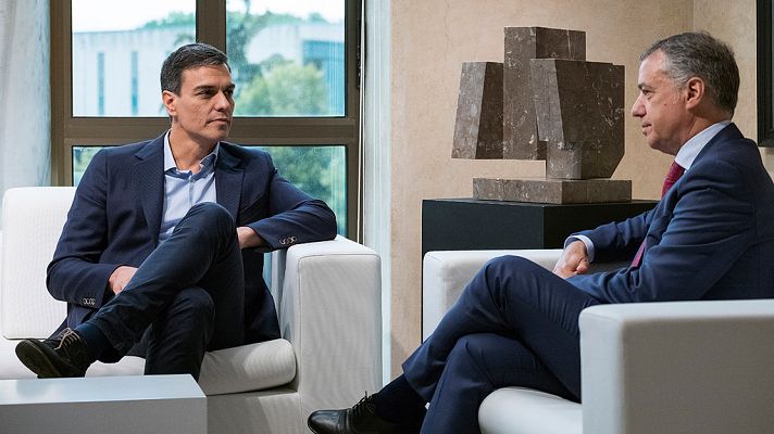 Informativo 24h - Sánchez quiere sumar al PNV a una reforma constitucional que reconozca al País Vasco como nación