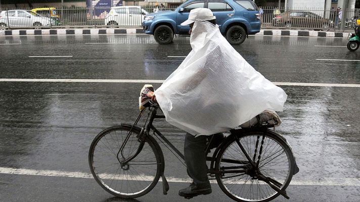El tiempo - Chubascos y tormentas en zonas de Navarra, Aragón y Cataluña