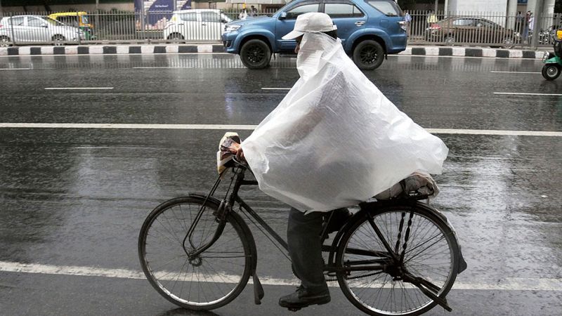 Chubascos y tormentas en zonas de Navarra, Aragón y Cataluña