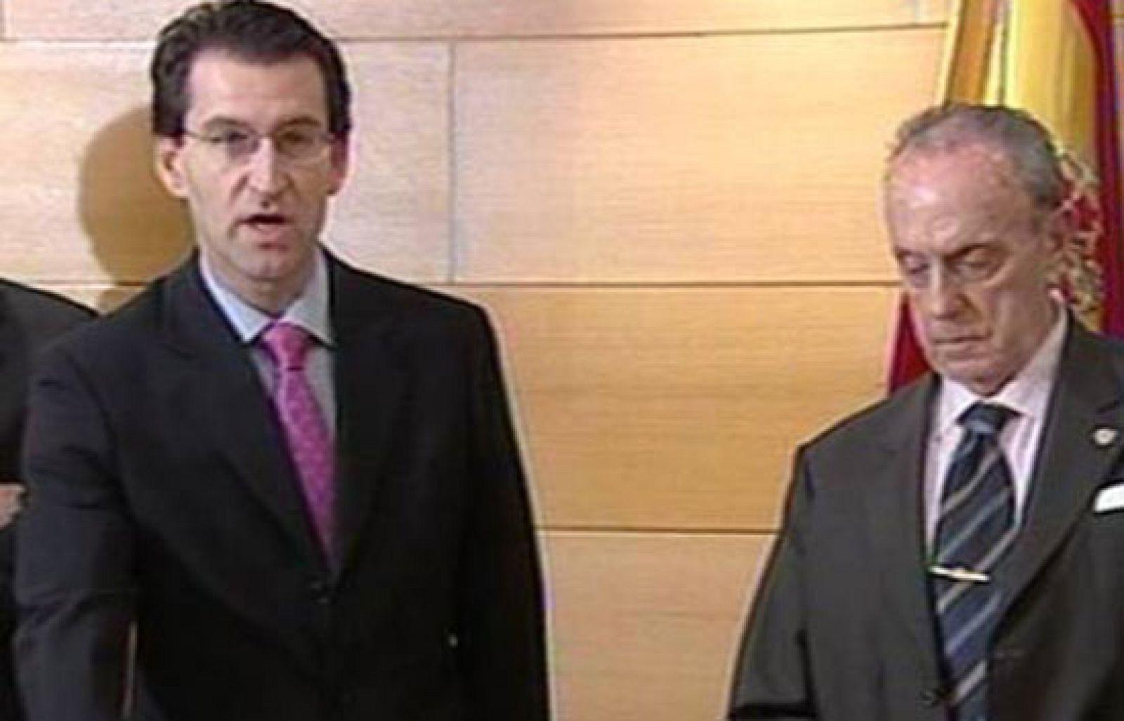 Nombramiento de Alberto Núñez Feijóo como vicepresidente de la Xunta de Galicia en septiembre de 2004 - Fue noticia en el Archivo de RTVE | Ver