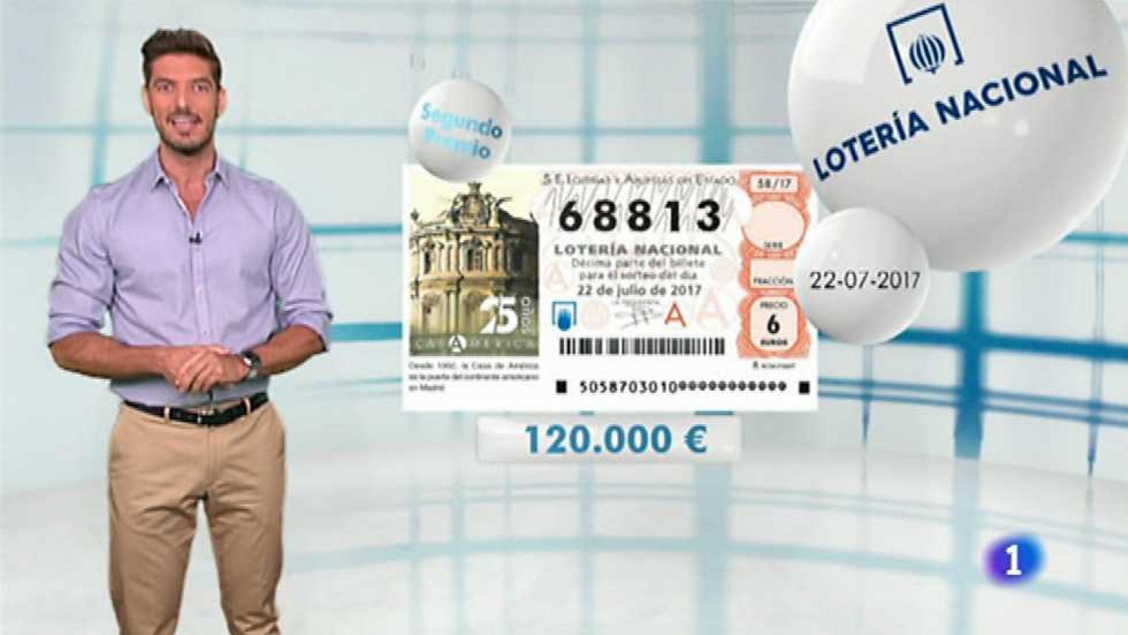 Lotería Nacional - 22/07/17 - ver ahora