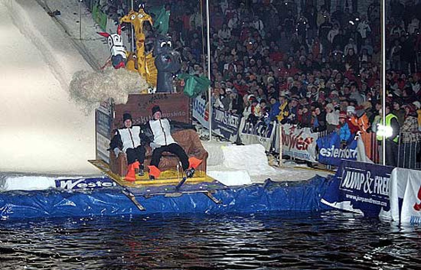 Los saltos de esquí más originales