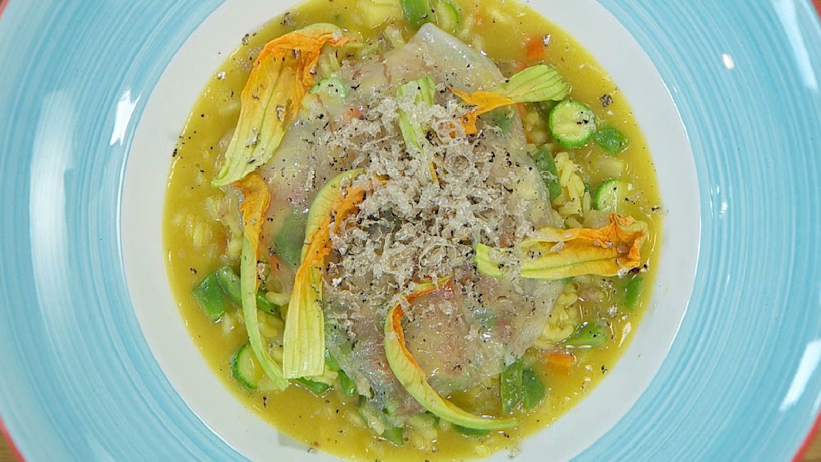 Torres en la cocina - Risotto de verduras asadas