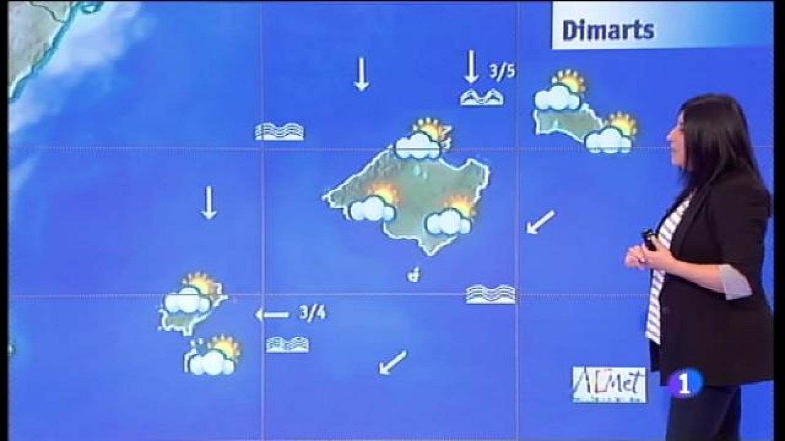 El temps a les Illes Balears - 24/07/17
