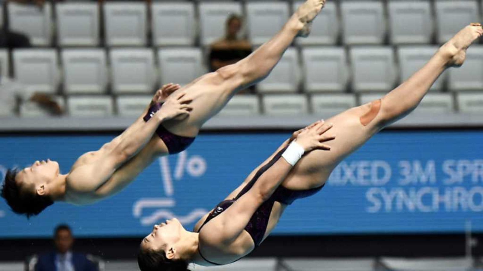 Natación Saltos - Campeonato del Mundo '3MT Sincro Mixto' Final - ver ahora