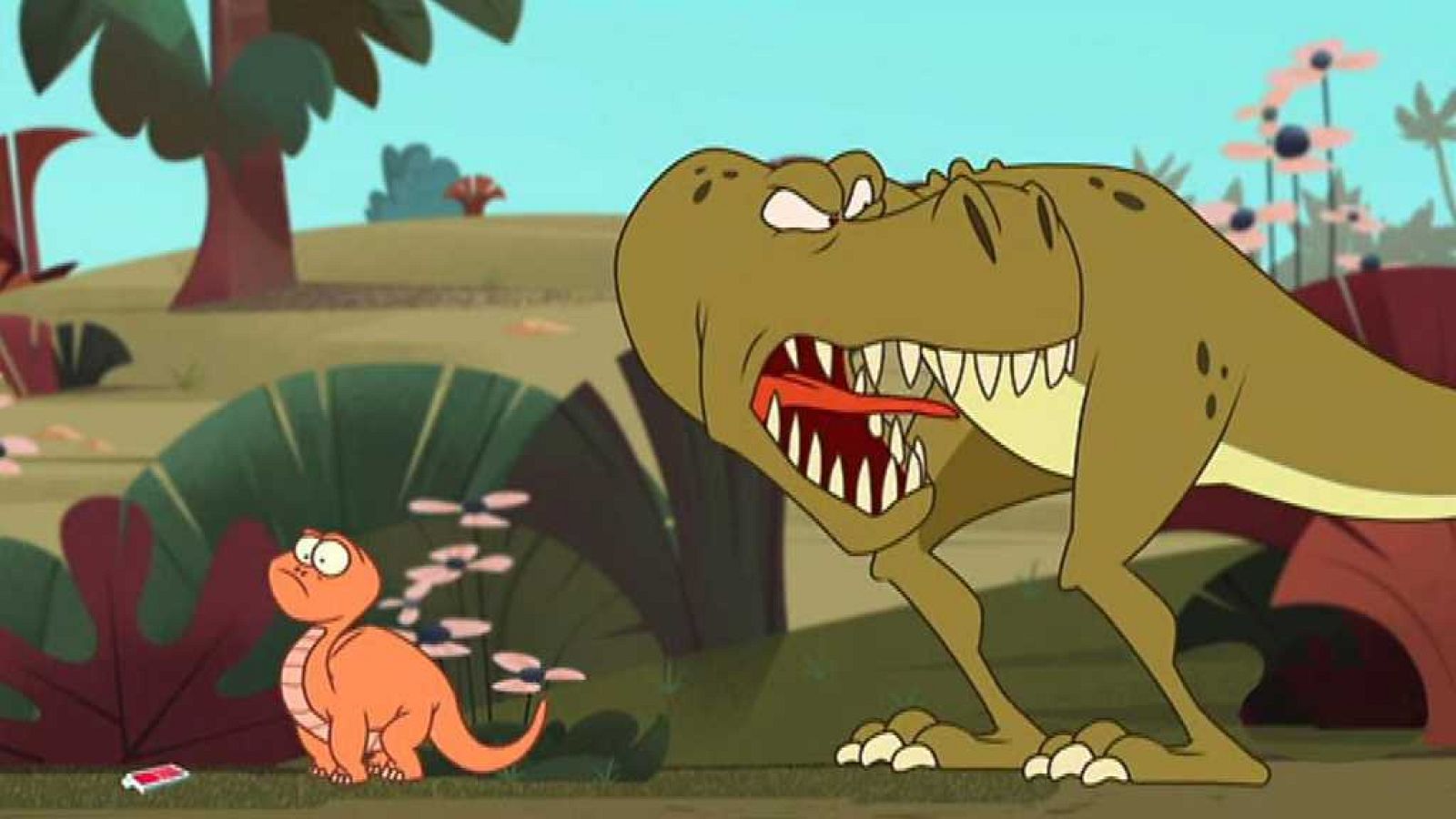 Tiranosaurio con hipo - Chronokids | Ver