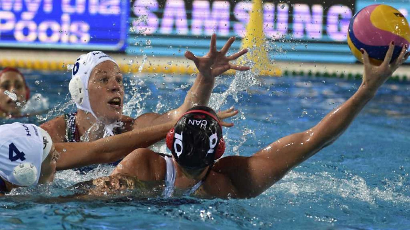Waterpolo - Campeonato del Mundo Femenino. 1/4 Final: Hungría - Canadá - ver ahora