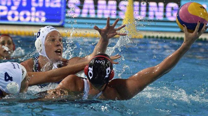 - Waterpolo - Cto. Mundo Femenino. 1/4 Final: Hungría - Canadá
