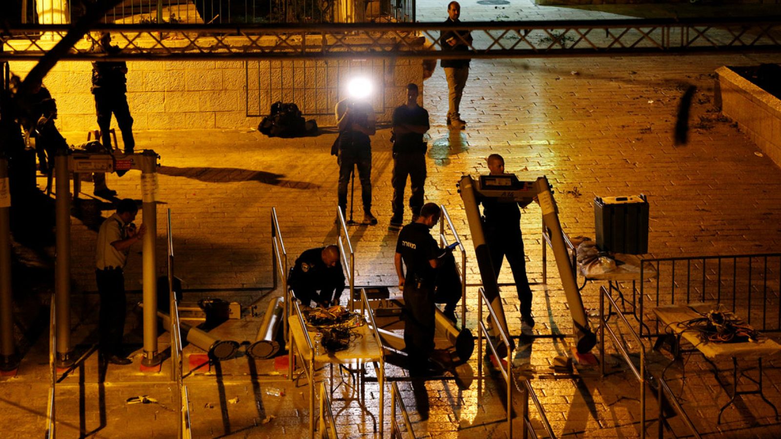 Israel retira los detectores de metal de la Explanada de las Mezquitas