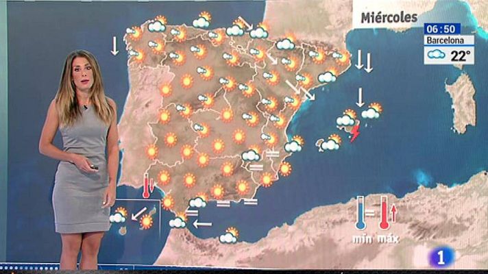 El tiempo - Las temperaturas suben en el centro y el norte peninsular