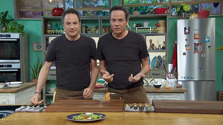 Torres en la cocina - Cordero adobado y tiramisú de té verde