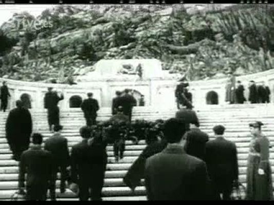  - La primera retransmisión en directo: la inauguración del mauseleo del Valle de los Caídos