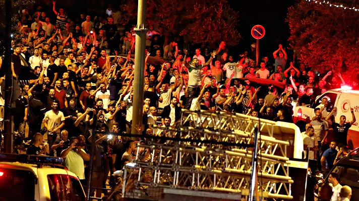 Telediario 1 - Israel retira los controles adicionales en la Explanada de las Mezquitas de Jerusalén