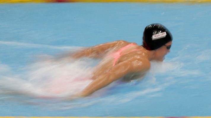  - Belmonte, tras ganar la final de 200 mariposa: "No veía nada"