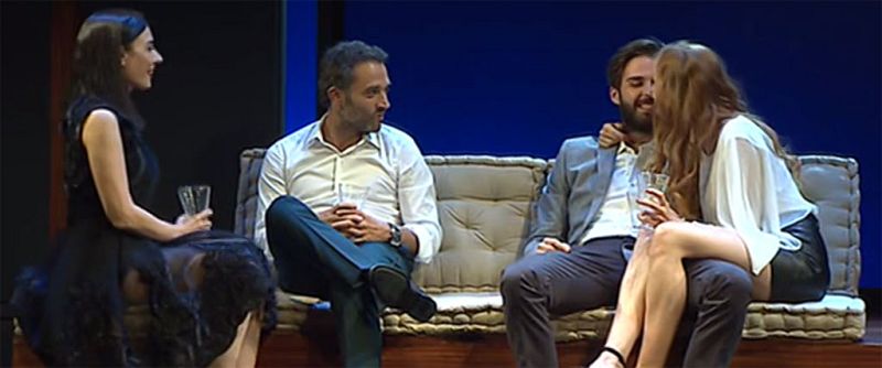 La comedia dramática Dos más dos llega a Madrid tras su triunfo en Argentina