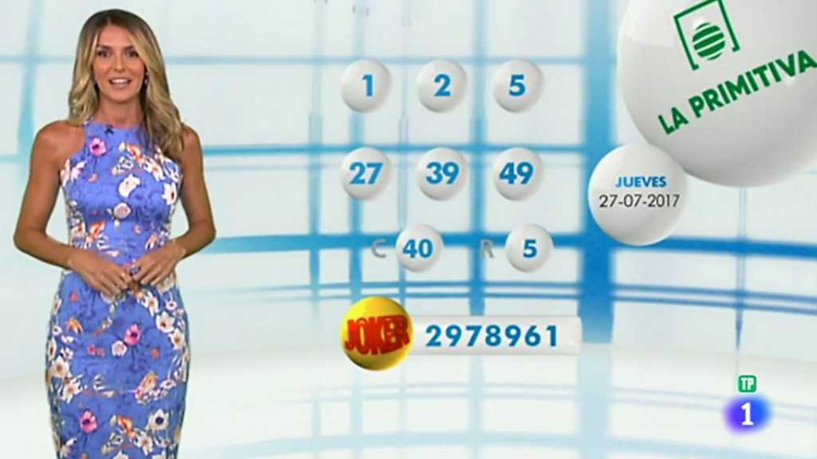 Lotería Nacional + La Primitiva + Bonoloto - 27/07/17 - ver ahora