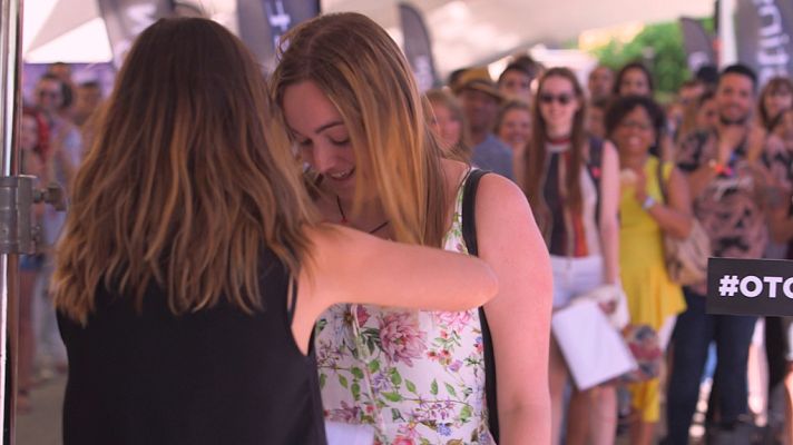 OT 2017 - ¡Emoción máxima al recibir la pegatina!