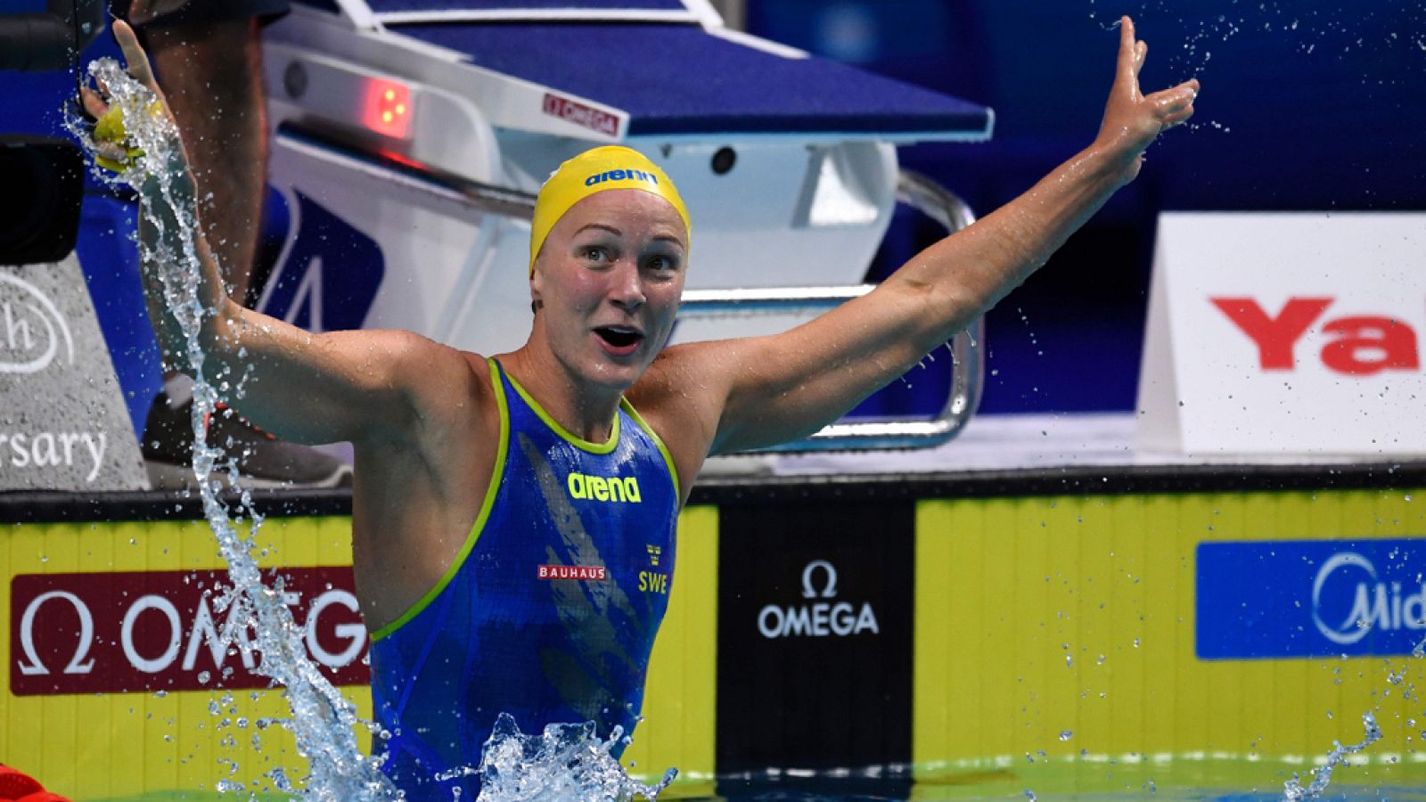 Mundial de Budapest | Natación: La sueca Sjöstrom bate el récord mundial de los 50 libre (23.67) | Ver