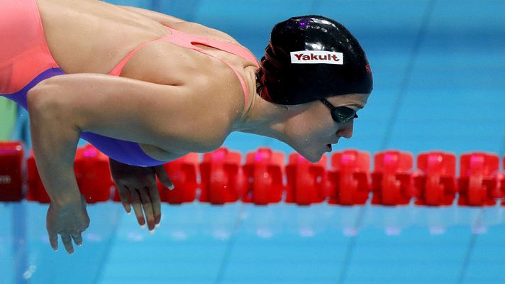  - Mireia Belmonte se clasifica para la final de los 400 estilos con una gran remontada