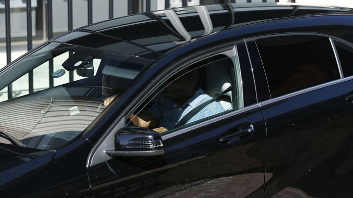 Telediario 1 - Cristiano evita a la prensa y accede en coche a los juzgados