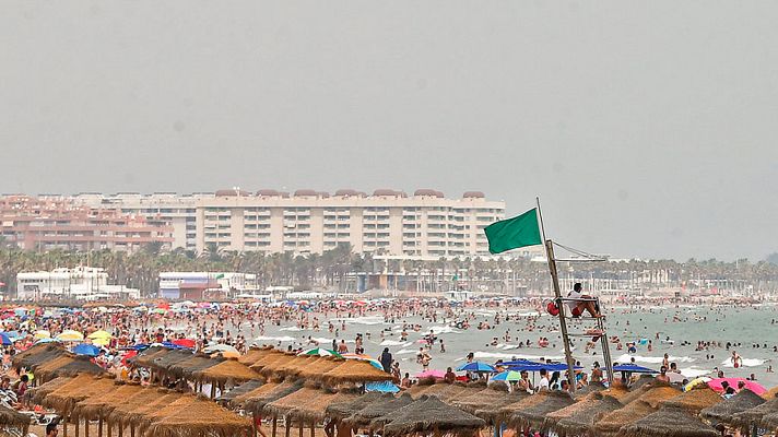 El tiempo - Fuertes lluvias y granizos en el nordeste  y altas temperaturas en el sureste y Baleares