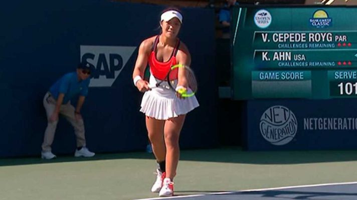 Tenis - Torneo Stanford - V. Cepede Royg - K. Ahn