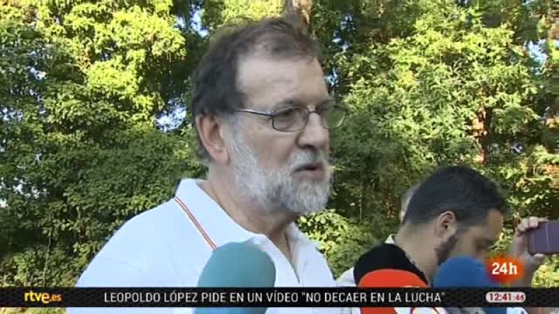 Rajoy transmite su apoyo a lo venezolanos | Ver