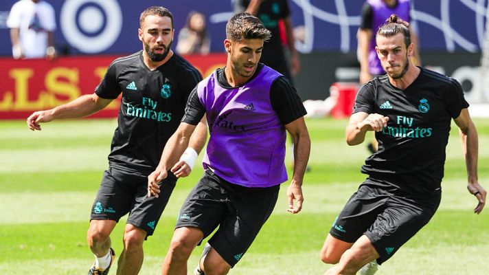 Telediario 1 - Asensio o Bale, la duda de Zidane para la Supercopa