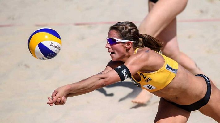Voley Playa - Camp. del Mundo Femenino: 1/4 Final: Canadá-Alemania