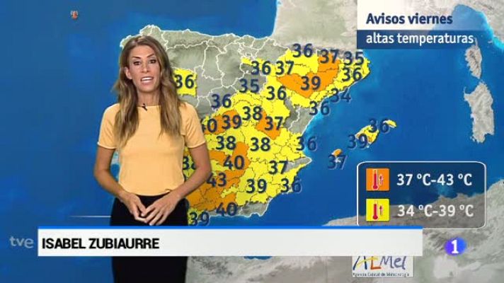 Noticias Andalucía - El tiempo en Andalucía - 4/8/2017