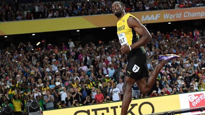 Telediario 1 - Usain Bolt, en busca del sello de oro a una década de reinado en el hectómetro
