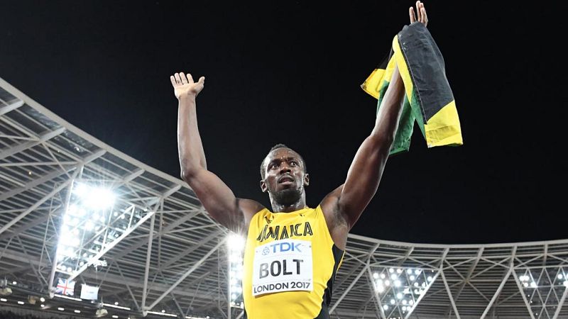 Bolt pierde el reinado de los 100m en su despedida | Ver