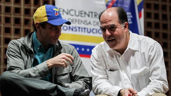 Telediario 1 - Julio Borges ha pedido al Gobierno que cuente la verdad