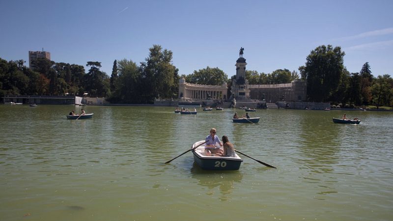 La semana comenzará con mucho calor y tormentas fuertes en Aragón y Cataluña
