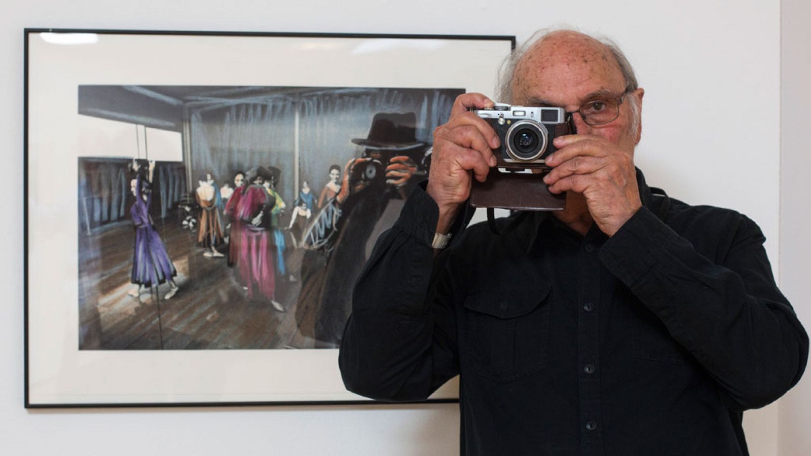 La exposición de Carlos Saura recoge fotografías emblemáticas de la España de los años 50