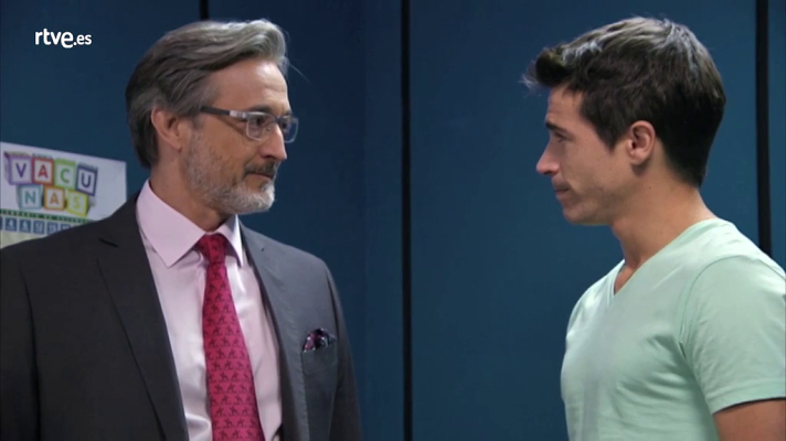 Servir y proteger - Marcelino da las gracias a Rober por salvar la vida a Alicia