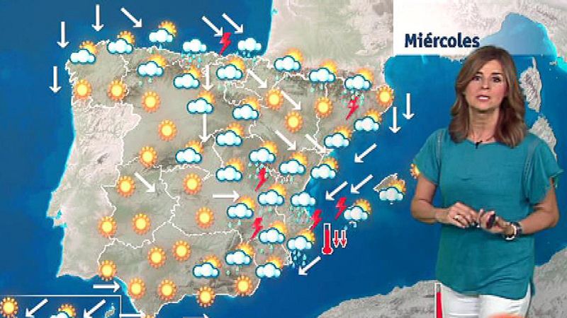 La Aemet prevé para este miércoles un descenso generalizado de las temperaturas - El tiempo | Ver