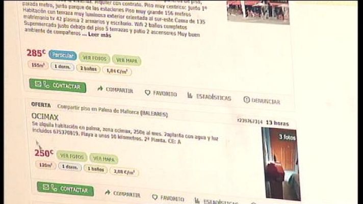 Informatiu Balear - Es complica trobar habitacions en pisos compartits