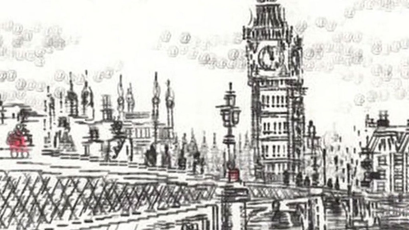 La artista británica Keira Rathbone crea sus obras con una máquina de escribir