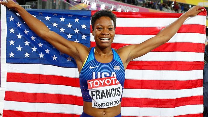 - La estadounidense Phyllis Francis gana los 400 metros