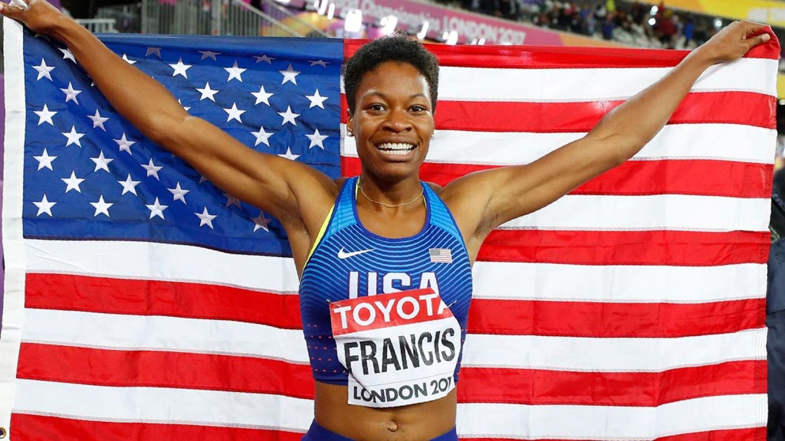 La estadounidense Phyllis Francis gana los 400 metros | Ver