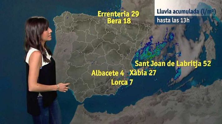L'informatiu - Comunitat Valenciana - El tiempo en la Comunidad Valenciana - 10/08/17