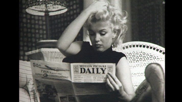 Telediario 1 - Sale a subasta una colección de fotos de Marilyn Monroe
