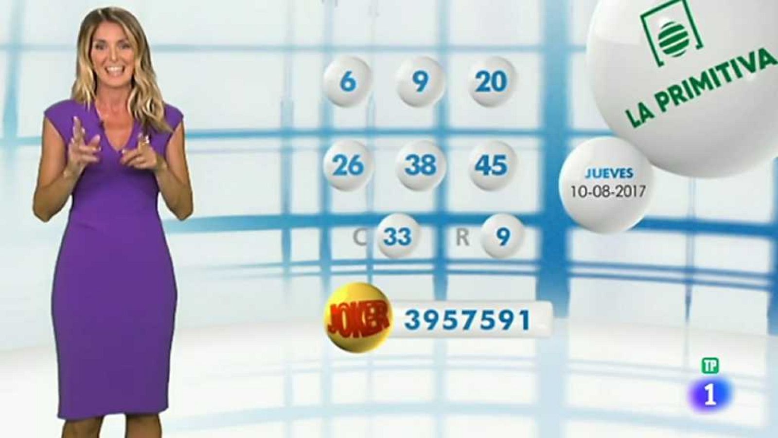 Lotería Nacional + La Primitiva + Bonoloto - 10/08/17 - ver ahora