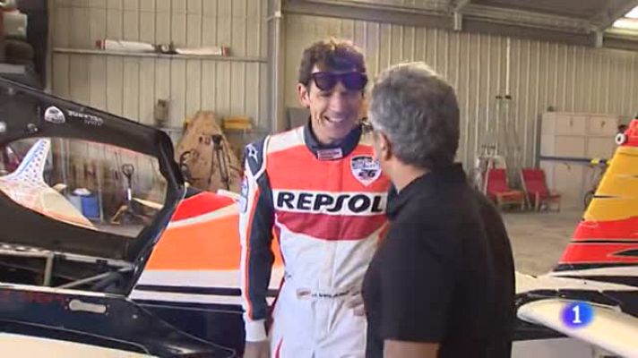Telediario 1 - Juan Velarde prepara a conciencia la próxima Red Bull Air Race