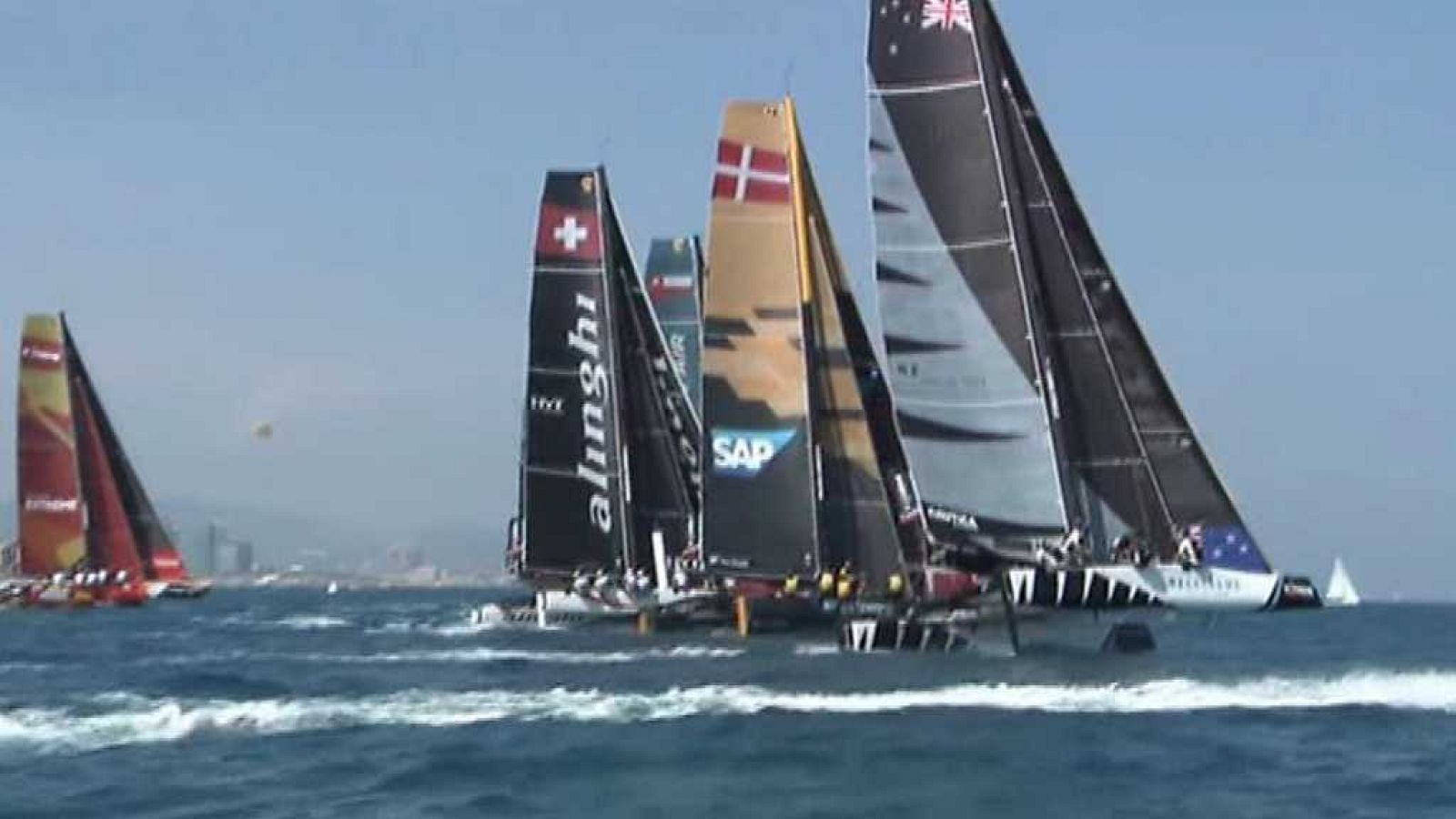 Vela - Extreme Sailing Series. Prueba Barcelona 2017 - ver ahora